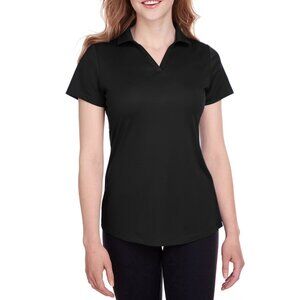 NWT Puma Black Ladies Icon Golf Polo 596800 Neutral Athletic Business Casual